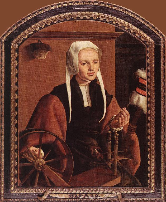 Maerten van heemskerck Portrait of Anna Codde